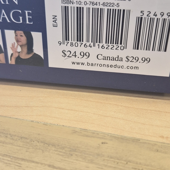 Barron's ASL Flash Cards Set - Picture 5 of 5